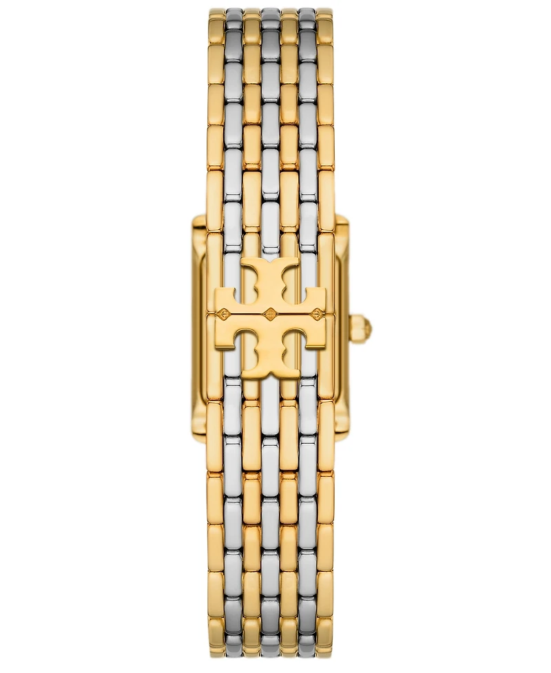 Tory Burch Women's The Eleanor Small Two-Tone Stainless Steel Watch, 18mm