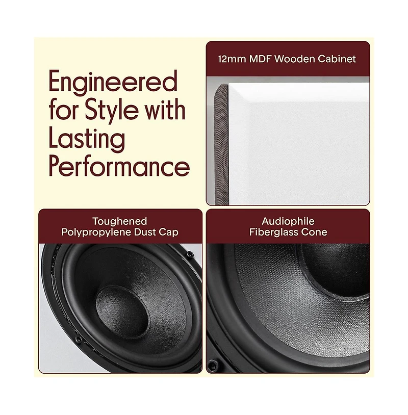 Pyle 5.25 Home Theater Speakers