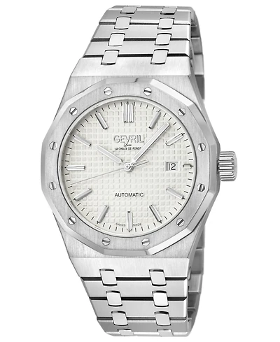 Gevril Men's Gotham Swiss Automatic Bracelet Watch