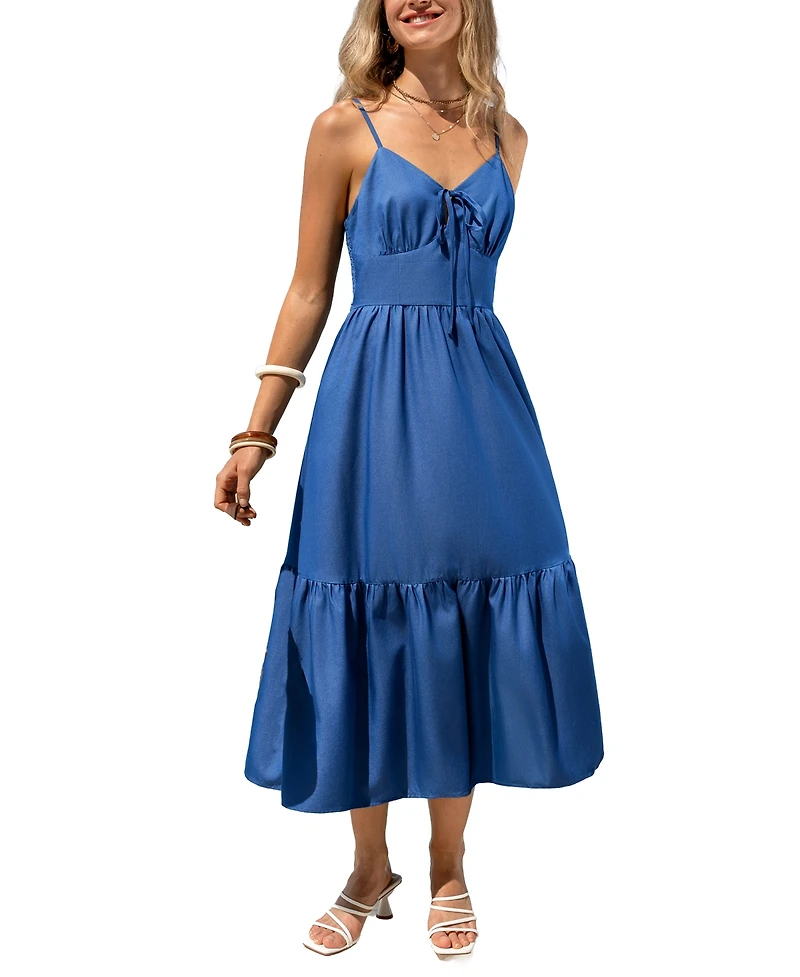 Cupshe Women's Confident Mood Midi Beach Dress
