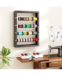 Sugift Wire Spool Rack with Four Rods for Industrial Retail Use