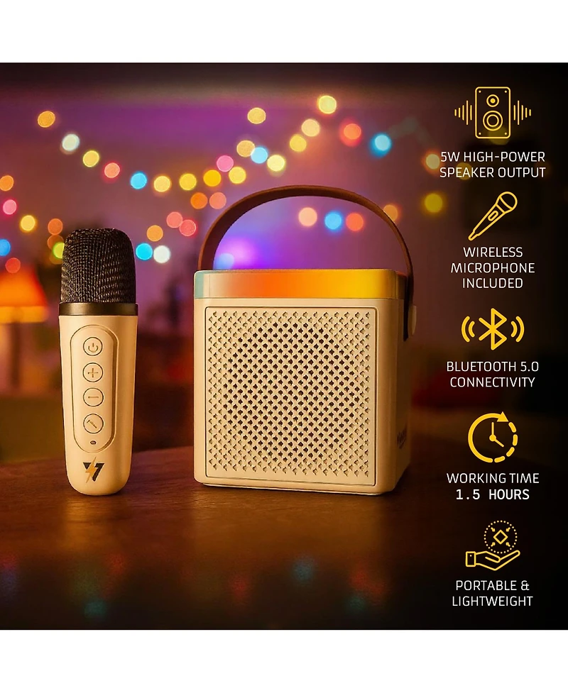 Pursonic PurVolt Portable Karaoke Set – Sing, Shine & Share the Fun Anywhere