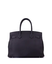 Pre-Owned HERMES Birkin 30 Handbag Togo with Palladium Hardware