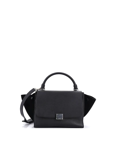 Pre-Owned Celine Small Trapeze Bag Leather