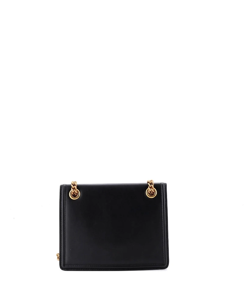 Pre-Owned Dolce & Gabbana Small Devotion Crossbody Bag Leather