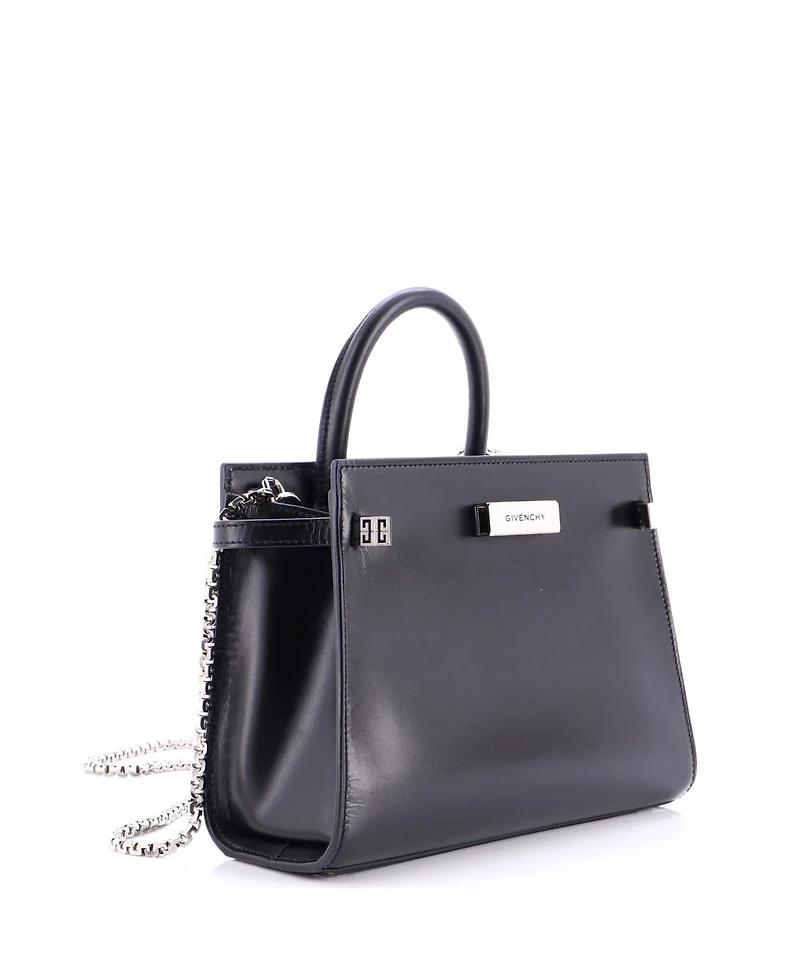 Pre-Owned Givenchy Small 1952 Top Handle Bag Leather