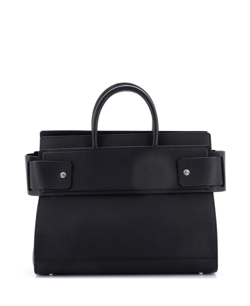 Pre-Owned Givenchy Medium Horizon Satchel Leather