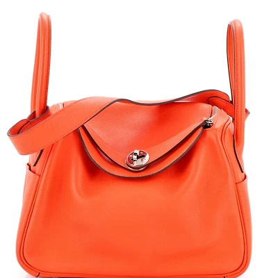 Pre-Owned HERMES 26 Lindy Bag Evercolor