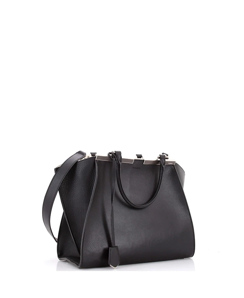 Pre-Owned Fendi Petite 3Jours Bag Leather