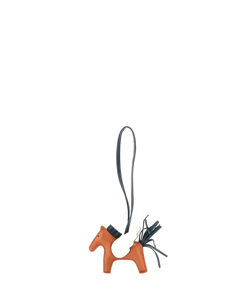 Pre-Owned Hermes Pm Pegase Rodeo Bag Charm Leather
