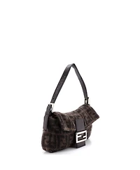Pre-Owned Fendi Baguette Bag Zucca Wool