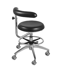 Sugift Medical Dental Stool, Pu Leather Chair, Adjustable Height for Dentist Office