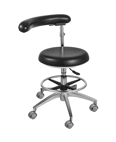 Sugift Medical Dental Stool, Pu Leather Chair, Adjustable Height for Dentist Office