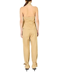 Line & Dot Women's Halter Neck Sleeveless Top