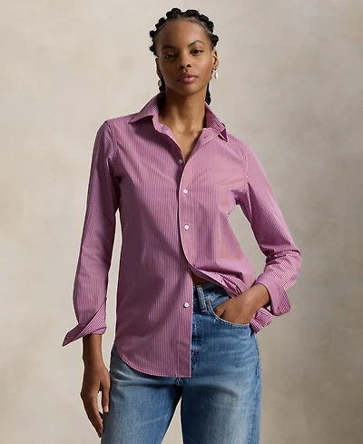Polo Ralph Lauren Women's Stretch Slim Fit Cotton Shirt
