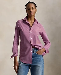 Polo Ralph Lauren Women's Stretch Slim Fit Cotton Shirt