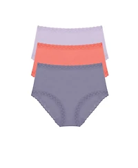 Natori Women's Bliss Supima Cotton Full Brief 3-Pack