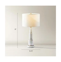 Z Gallerie Adair Marble Table Lamp