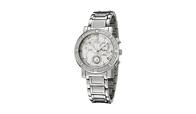 Invicta Women's 0280 Wildflower Quartz Chronograph Mother of Pearl Dial Watch
