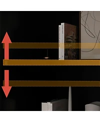 Famapy Dresser with 4 Doors and Deep Drawer, Side Cabinet for Bedroom, Living Room