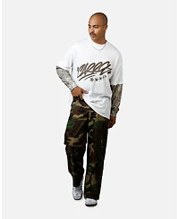 Carre Men's Graffiti Layered Long Sleeve T-Shirt