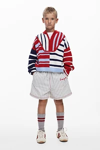 Desigual Girls Girls's Striped sweater zipper