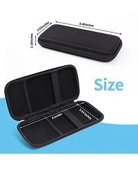 Gnuadz Hard Pencil Case Box Zipper Pen Carrying Durable Upgraded Standard