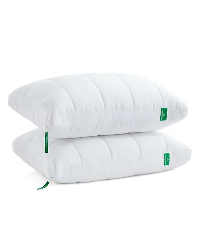 Unikome 3-in-1 adjustable cooling fiber 2-Pack pillow