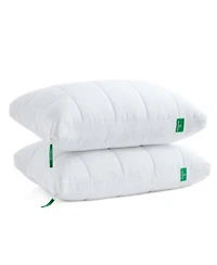 Unikome 3 In 1 Adjustable Cooling Fiber 2 Pack Pillows