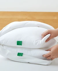 Unikome 3-in-1 adjustable cooling fiber 2-Pack pillow