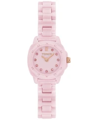 Coach Women's Kitt Pink Ceramic Bracelet Watch, 21mm