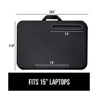 Gnuadz 15.6" Laptop Lap Desk Phone Holder Pillow Cushion Tray Portable Workstation