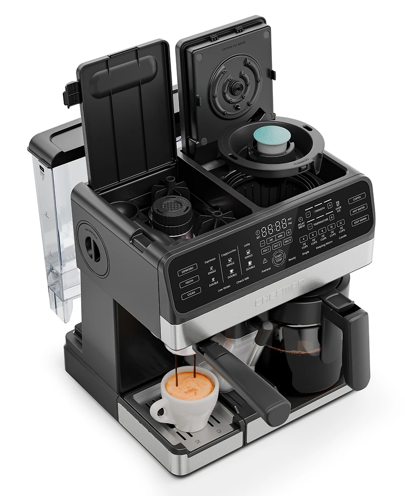 Chefman 12-Cup 8-in-1 Coffee & Beverage Station