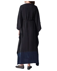 Ocean+Main Women's Colorblock Belted Caftan