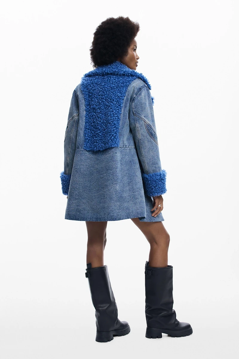 Desigual Women's Hybrid denim coat