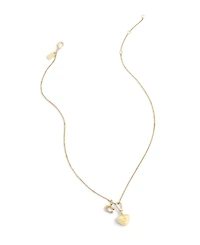 Coach Gold Collectible Signature Sculpted C Heart Jewelry Charm