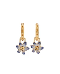 Fable England Nightshade Gold Huggie Earrings