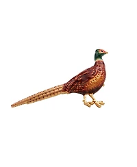 Fable England Pheasant Enamel Brooch