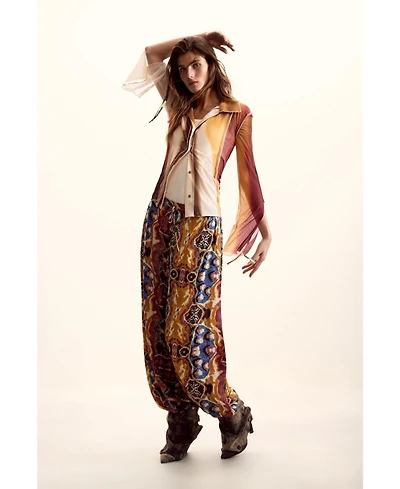 Desigual Women's Buttoned T-shirt M. Christian Lacroix