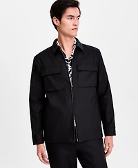 Alfani Men's Long-Sleeve Tech Shirt Jacket, Macy's Exclusive