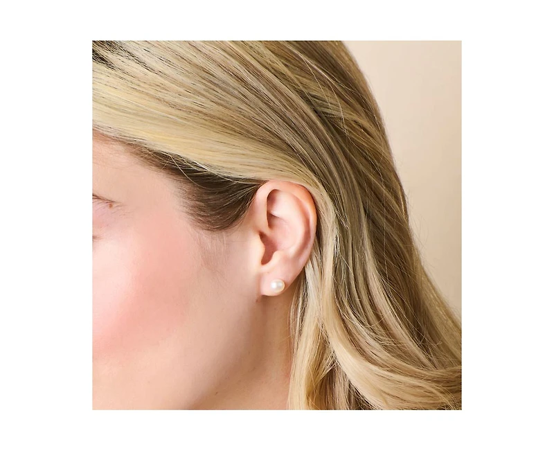 Little Sky Stone Frida Sterling Silver Pearl Studs