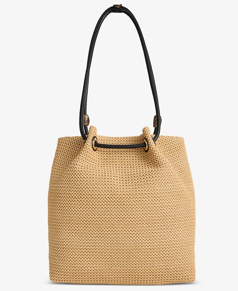 I.n.c. International Concepts Catalyna Straw Tote Handbag, Macy's Exclusive