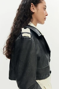 Desigual Women's Detachable trench coat combined