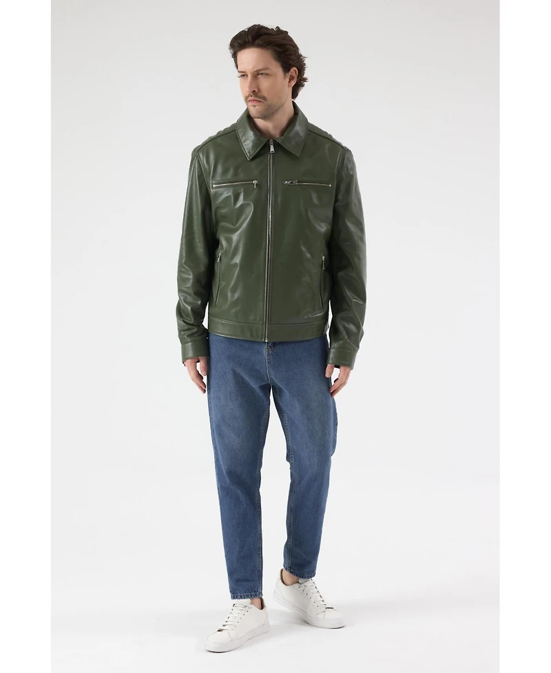 Furniq Uk Men's Nappa Jacket
