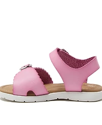 Lands' End Little Girls Easy On Scalloped Sandals