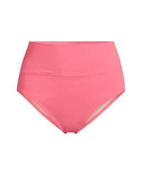 Lands' End Women's Pinchless High Waisted Bikini Bottoms