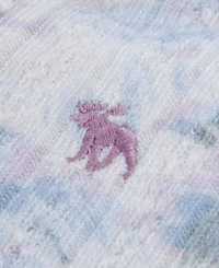 Abercrombie kids Baby Girls' Ruffle Henley Long-Sleeve Bodysuit