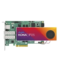 Aja Kona Ip25 Sdi to Smpte St 2110 IP Converter