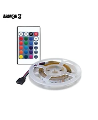 Hyperkin ActionBright 8ft Led Rgb Gaming Room Strip Lights with Remote Control