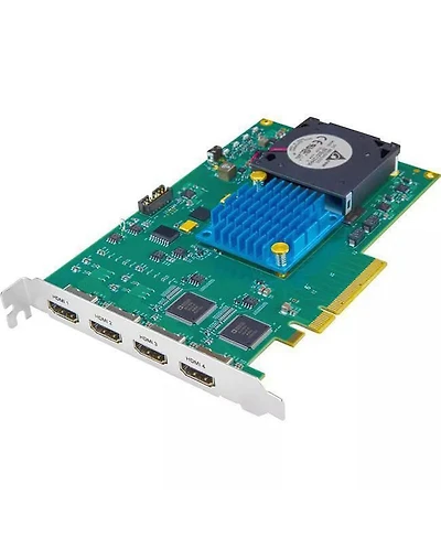 Aja Kona-HDMI4R-R0 4-Channel 1x PCIe 2.0 HDMI Capture Card